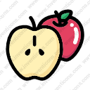 half apple