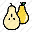 half pear