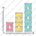 Barrel chart diagram growth industry market oil petrol tank