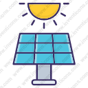 Ecology energy panel solar