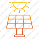 Ecology energy panel solar