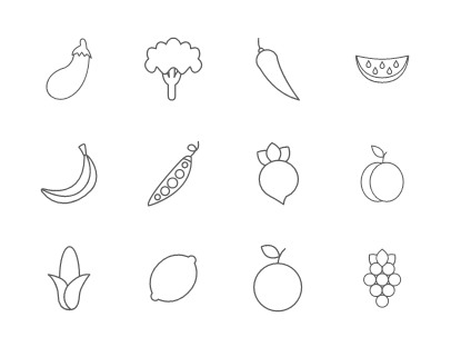 Fruits and Vegetables