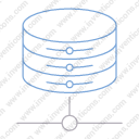 Array hosting network rack server storage system