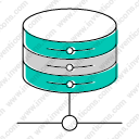 Array hosting network rack server storage system