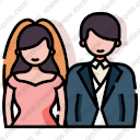 wedding couple