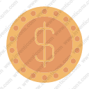 Dollar coin