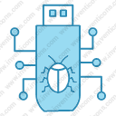 Malware stick usb virus