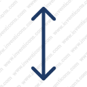 Move distance arrow up down