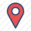 Pin location map