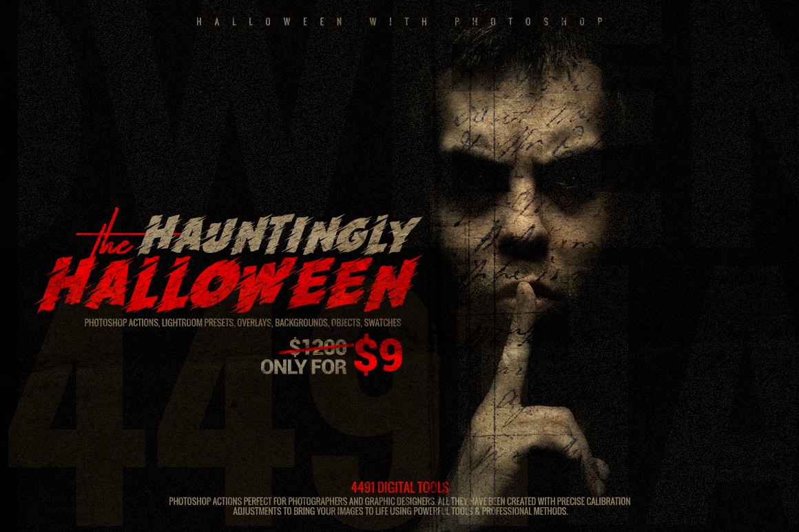 The Hauntingly Halloween - Pack of 4491