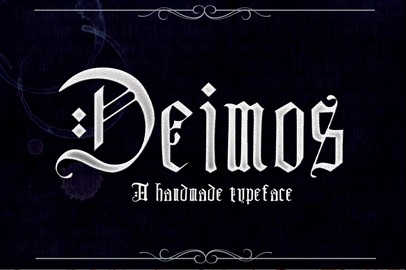 DEIMOS, a Blackletter Typeface