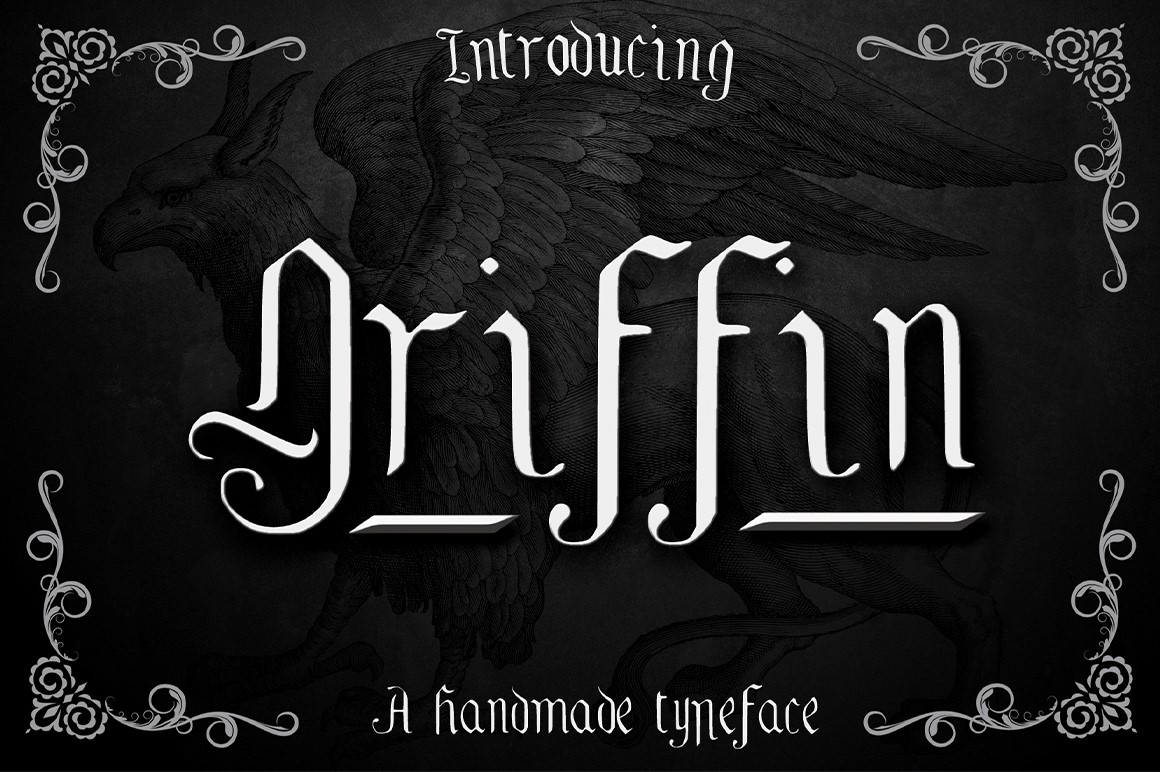 GRIFFIN, a Blackletter Typeface