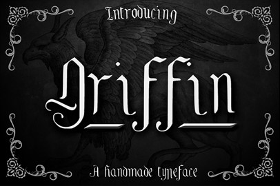 GRIFFIN, a Blackletter Typeface