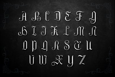 GRIFFIN, a Blackletter Typeface