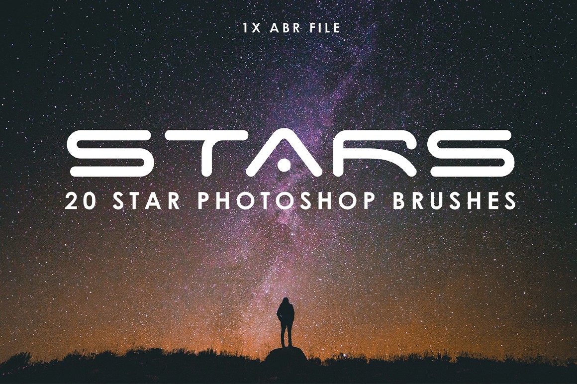 20 Star Photoshop Brushes