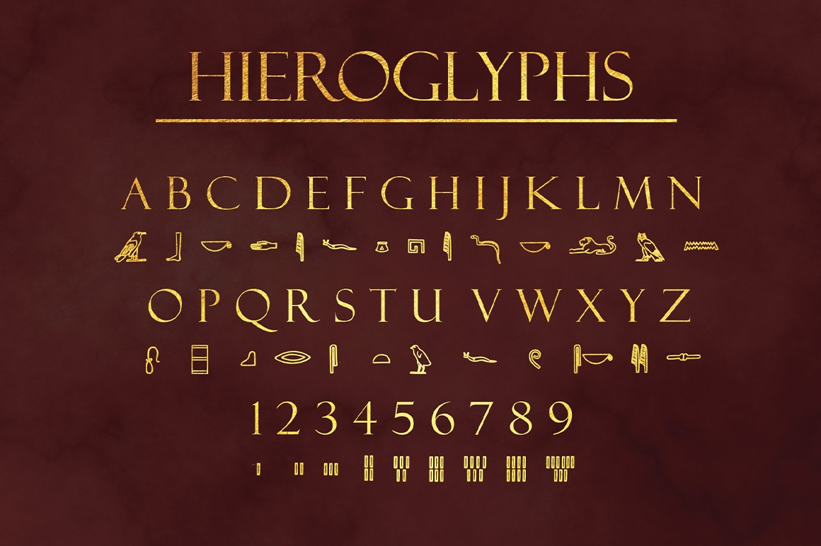 Ancient Languages Typeface Bundle | Inventicons