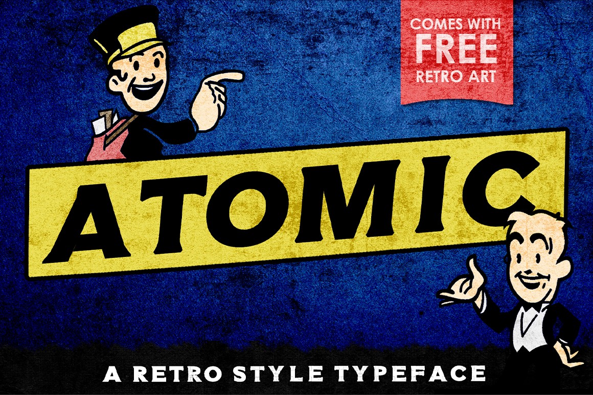 ATOMIC Typeface