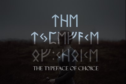 Norse Elder Futhark Typeface