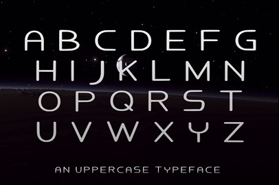 JUPITER - A Futuristic Typeface