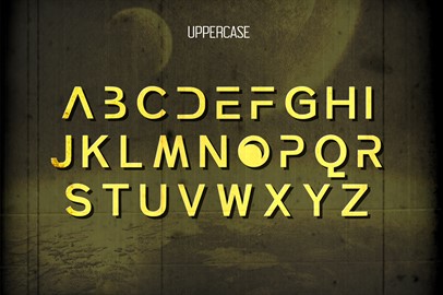 Lost in Space Typeface