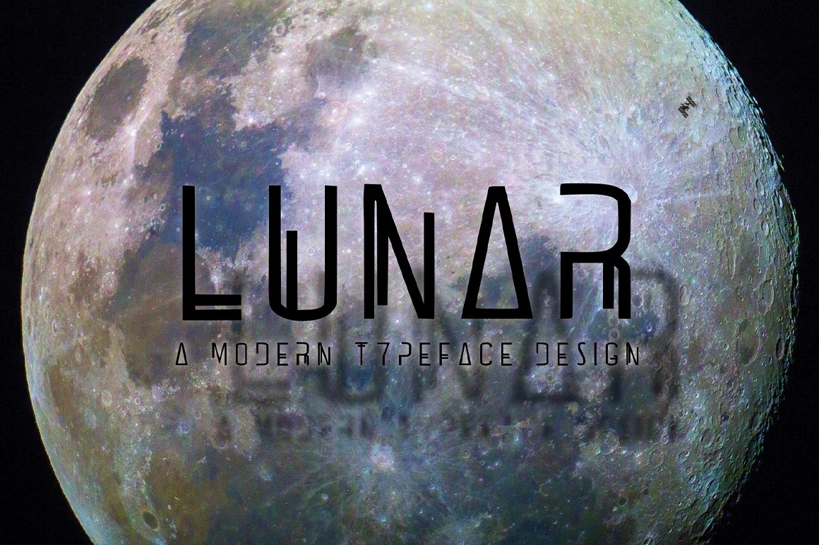 LUNAR - A Futuristic Typeface