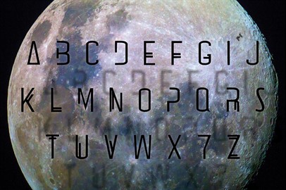 LUNAR - A Futuristic Typeface