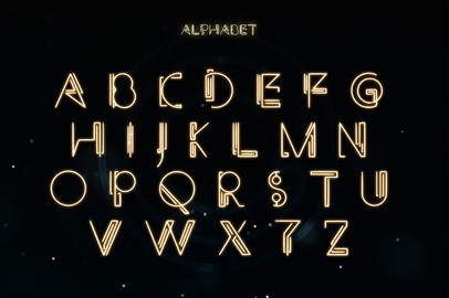 MAZE - A Technical Typeface