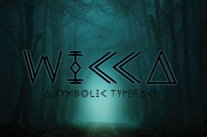 Wicca - a Display Typeface