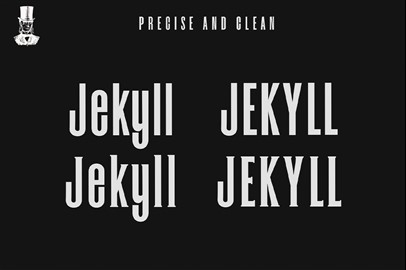 Dr.Jekyll & Mr.Hyde Typeface Duo