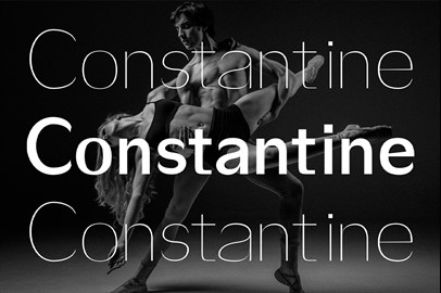 Constantine Typeface: A Modern Sans Serif Font