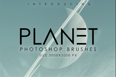 Planet Photoshop Brush Set