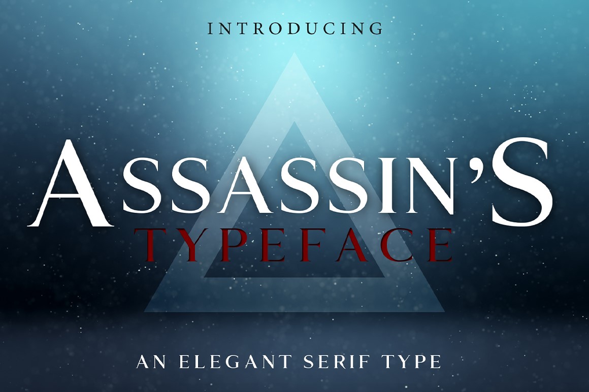 ASSASSIN'S - An Elegant Typeface