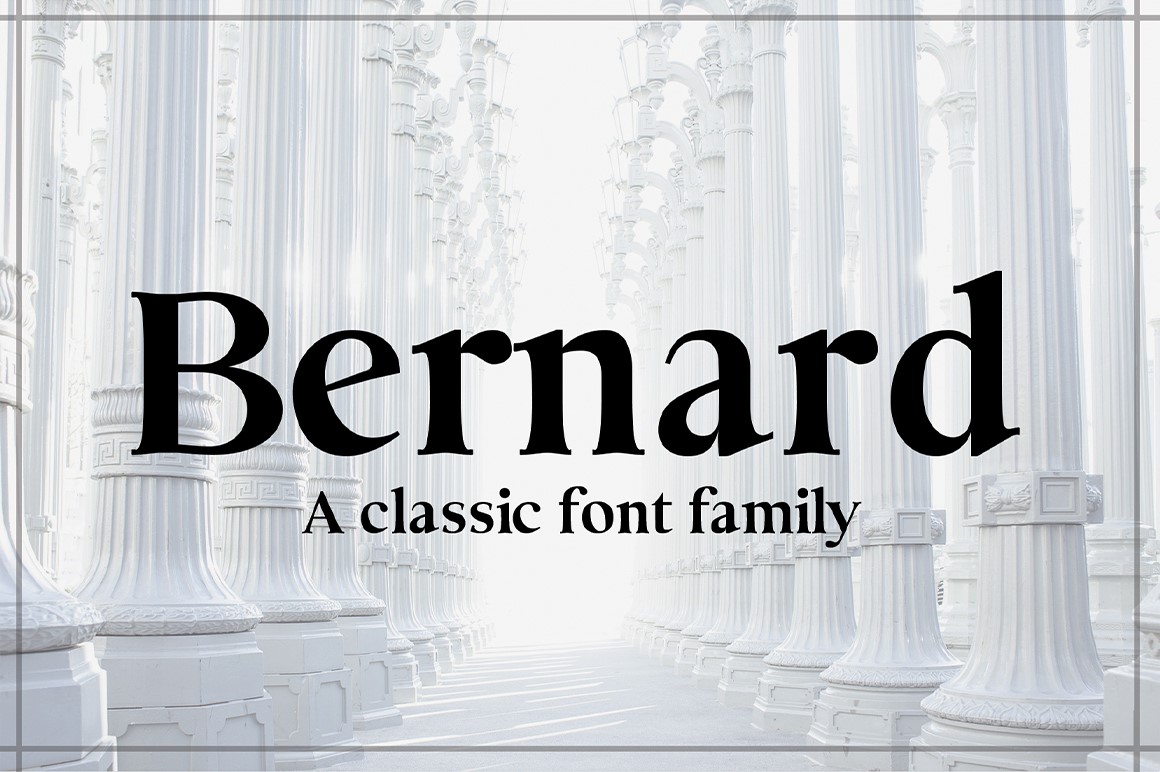 BERNARD: A Classic Typeface