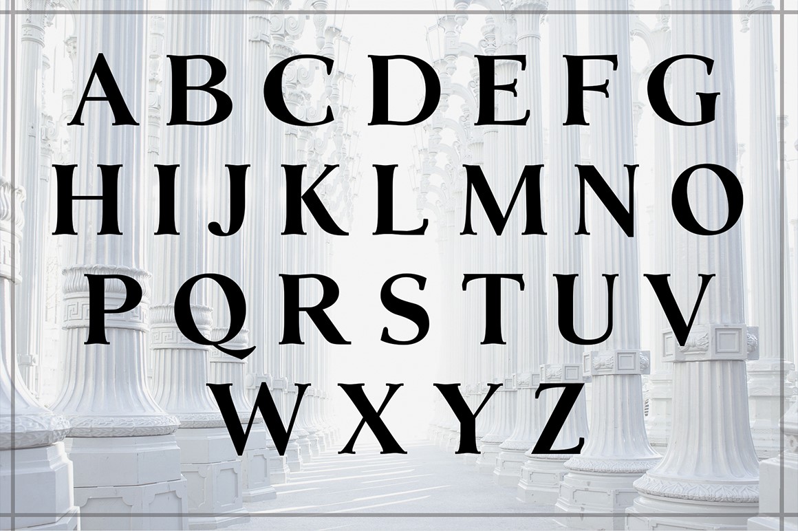 BERNARD: A Classic Typeface | Inventicons