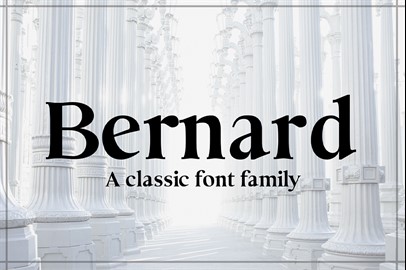 BERNARD: A Classic Typeface