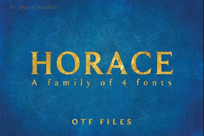 HORACE typeface