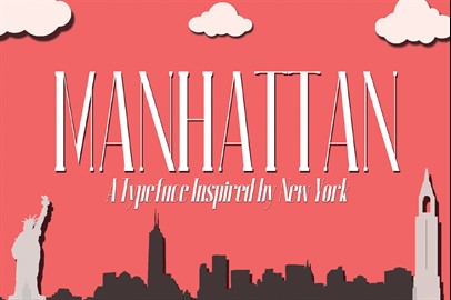 MANHATTAN: A New York Typeface