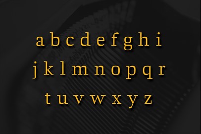 ARCHIBALD: A Classic Slab Serif Typeface 