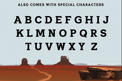 SHERIFF Typeface: A Font of the Wild West