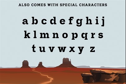 SHERIFF Typeface: A Font of the Wild West