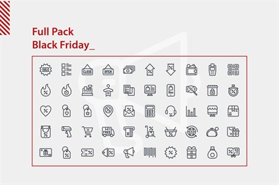 Black Friday Icons