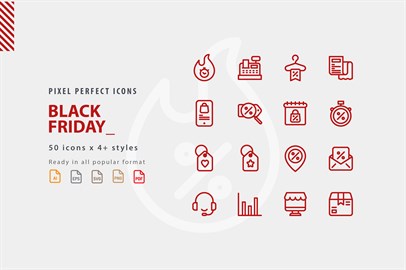 Black Friday Icons