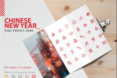 Chinese New Year Icons