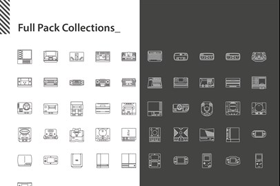 Console Game Icons