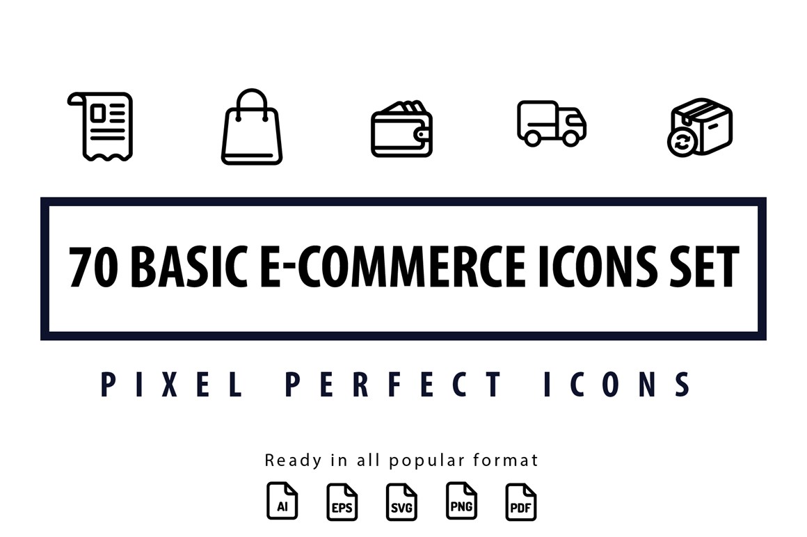 Basic E- Commerce Icons