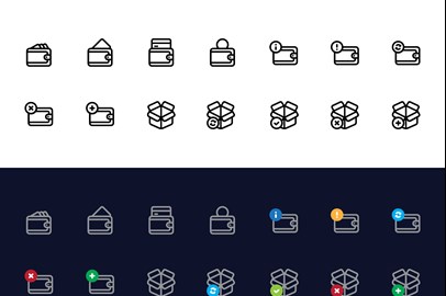 Basic E- Commerce Icons