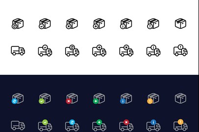 Basic E- Commerce Icons