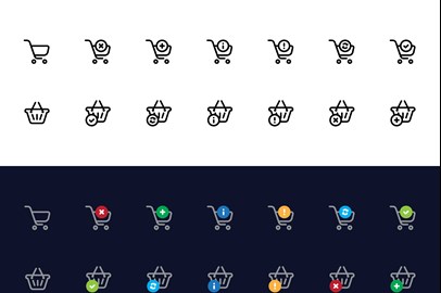 Basic E- Commerce Icons