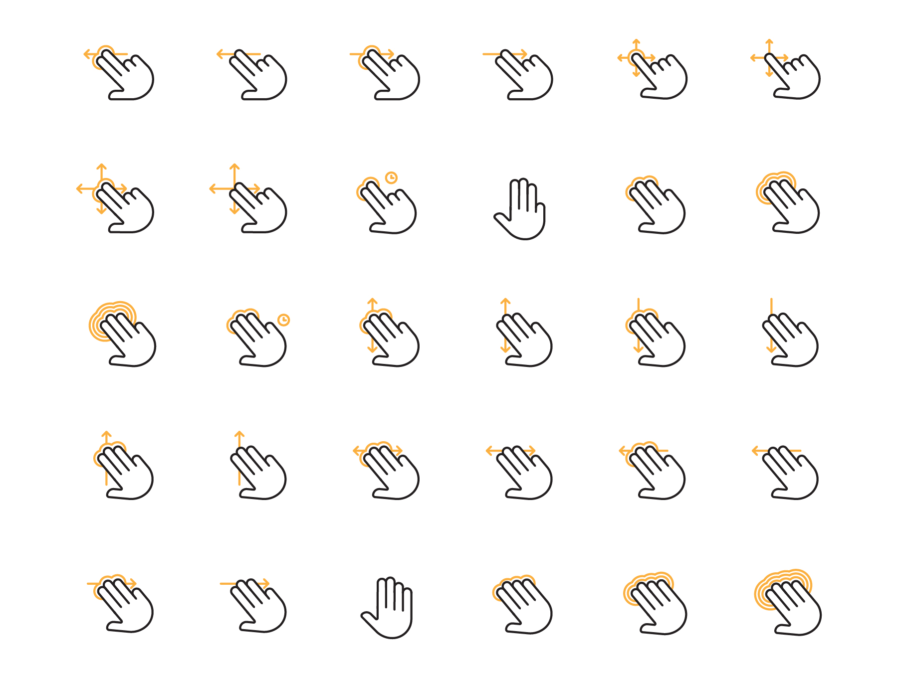 Hand Gesture Icon