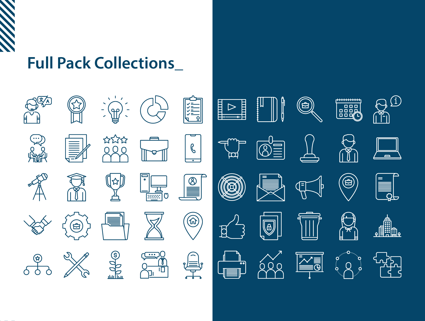 Job Resume Icons